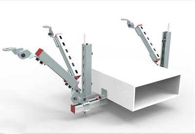 电气桥架侧纵向抗震支吊架